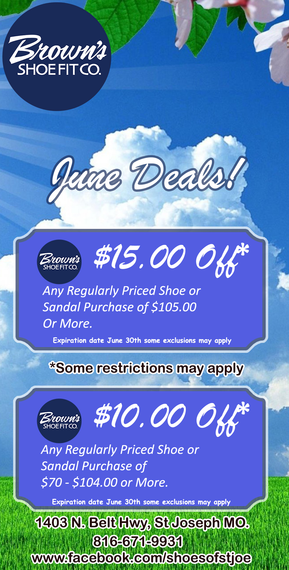 Brown Shoe June 2024 February Deals Image