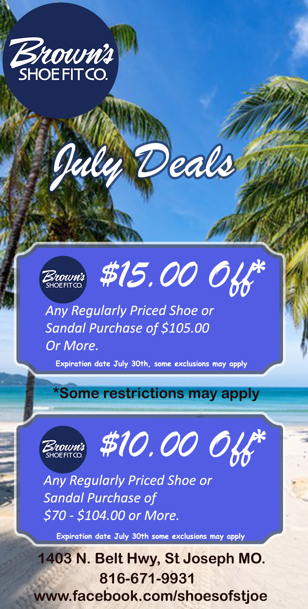 July 2025 February Deals Image
